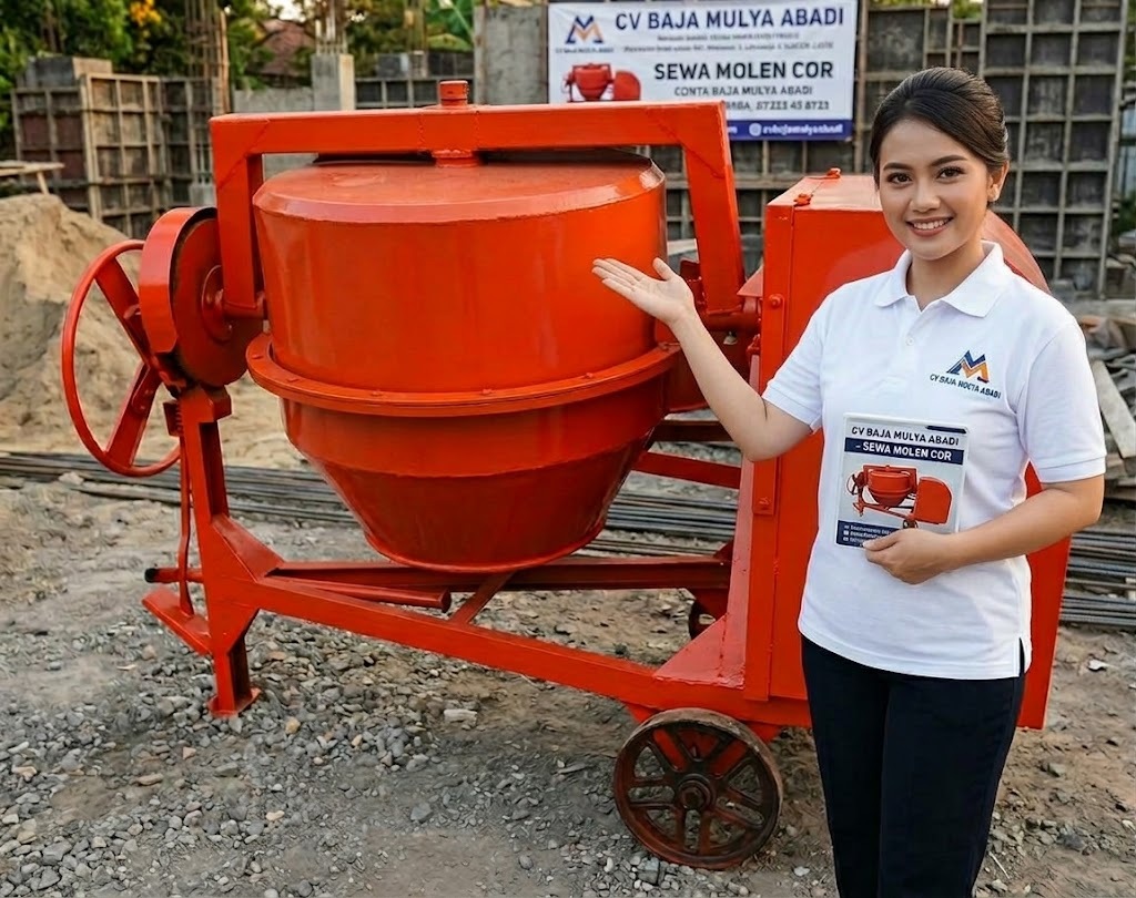 Read more about the article Jasa Sewa Molen Cor Sukoharjo, Solo, Boyolali, Wonogiri & Sekitarnya – Gratis Pengantaran!