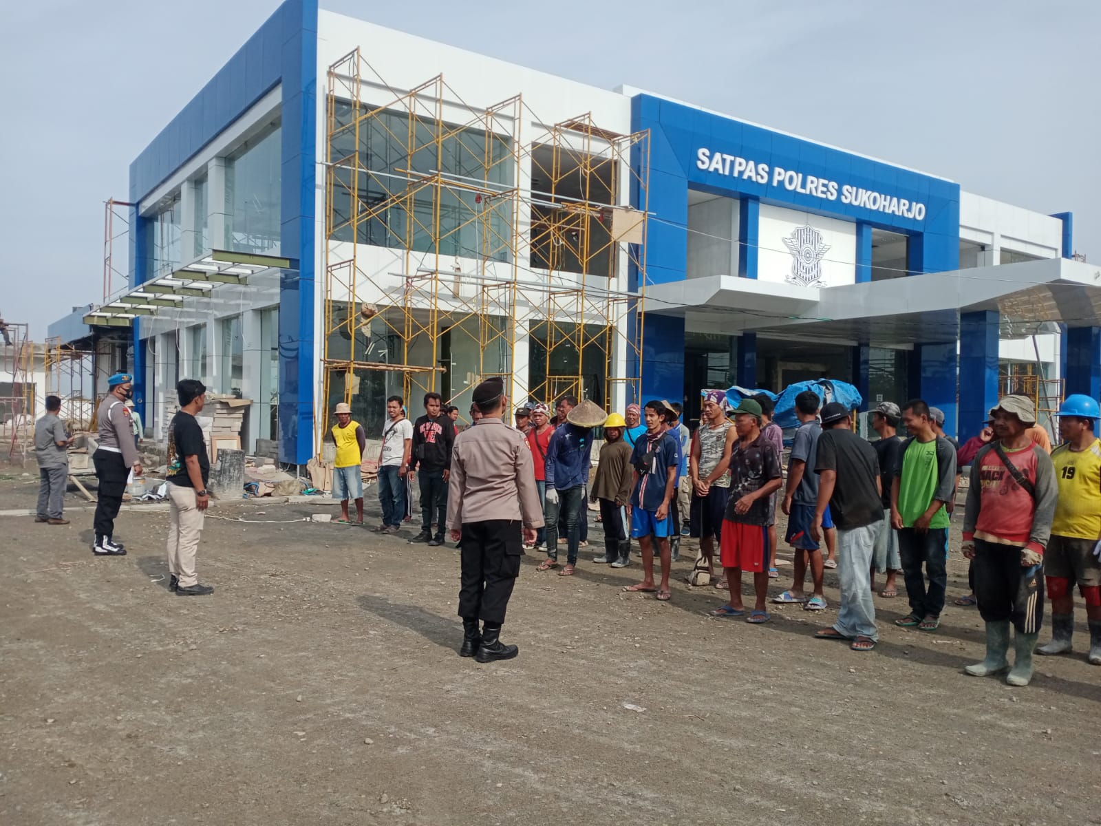 You are currently viewing Baja Mulya Abadi Dipercaya Pimpin Proyek Pembangunan Gedung Satpas Polres Sukoharjo